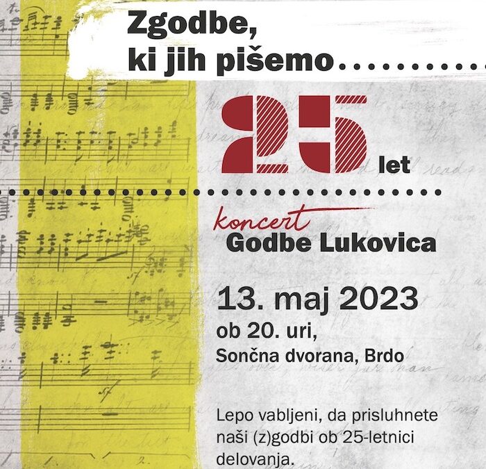 Novoletni koncert Godbe Lukovica in osrednja občinska prireditev ob dnevu samostojnosti in enotnosti
